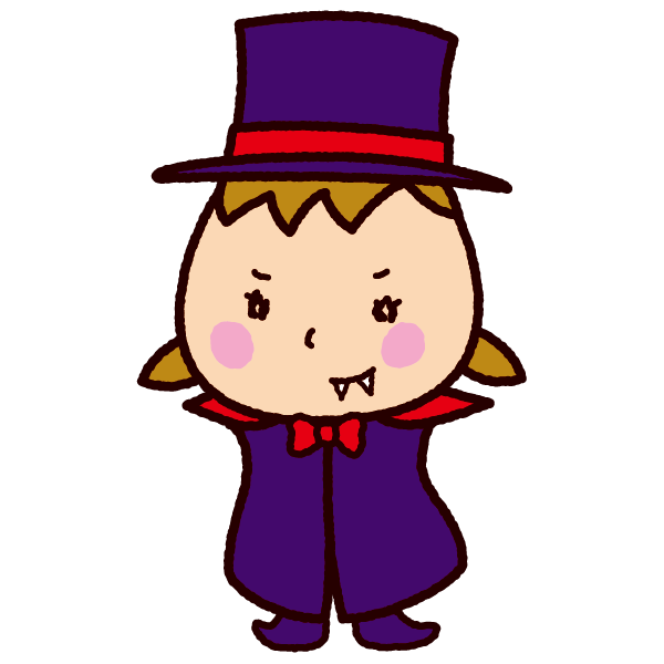 ハロウィン ドラキュラ イラスト詳細 9位