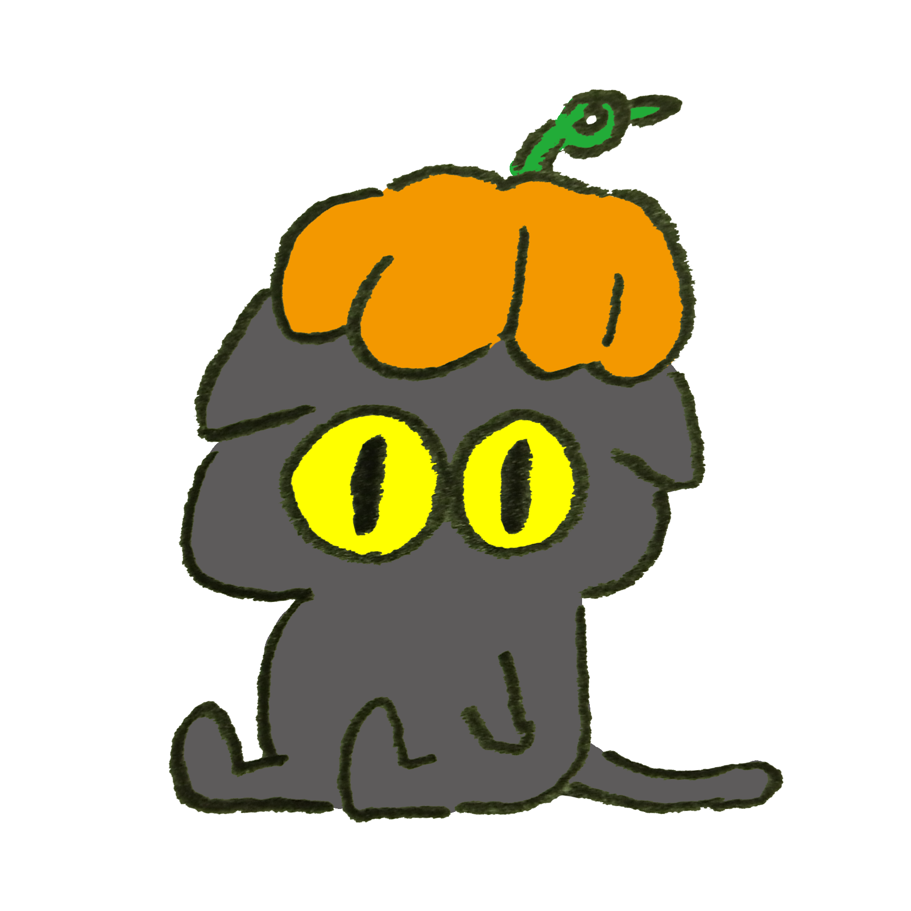 ハロウィン 猫 イラスト かわいい詳細 5位