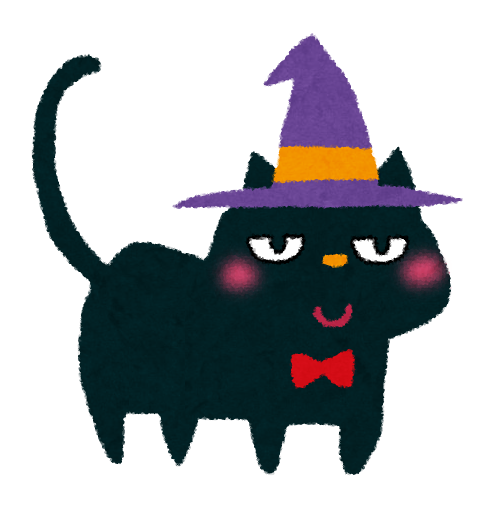 ハロウィン 猫 イラスト かわいい詳細 8位