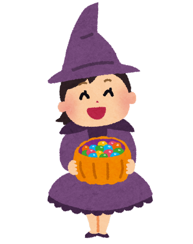 ハロウィン 魔女 イラスト詳細 14位