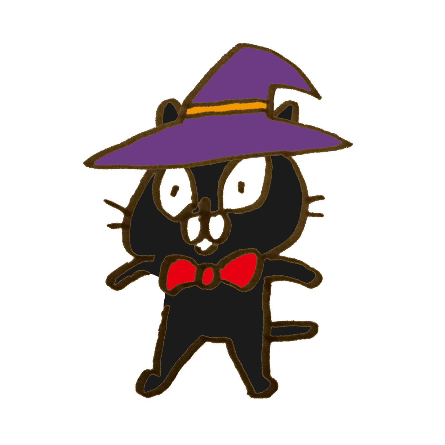 ハロウィン 黒 猫 イラスト - KibrisPDR
