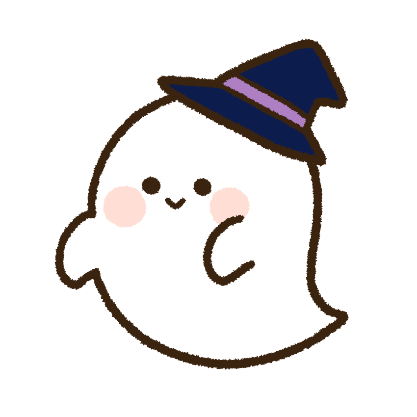 ハロウィーン お化け イラスト詳細 4位