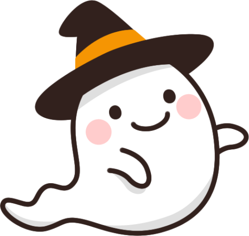 ハロウィーン お化け イラスト詳細 5位
