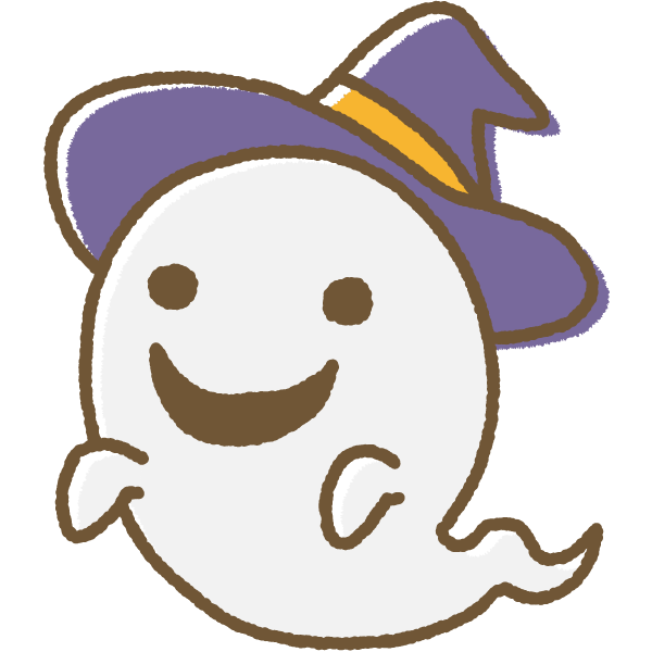 ハロウィーン お化け イラスト詳細 6位