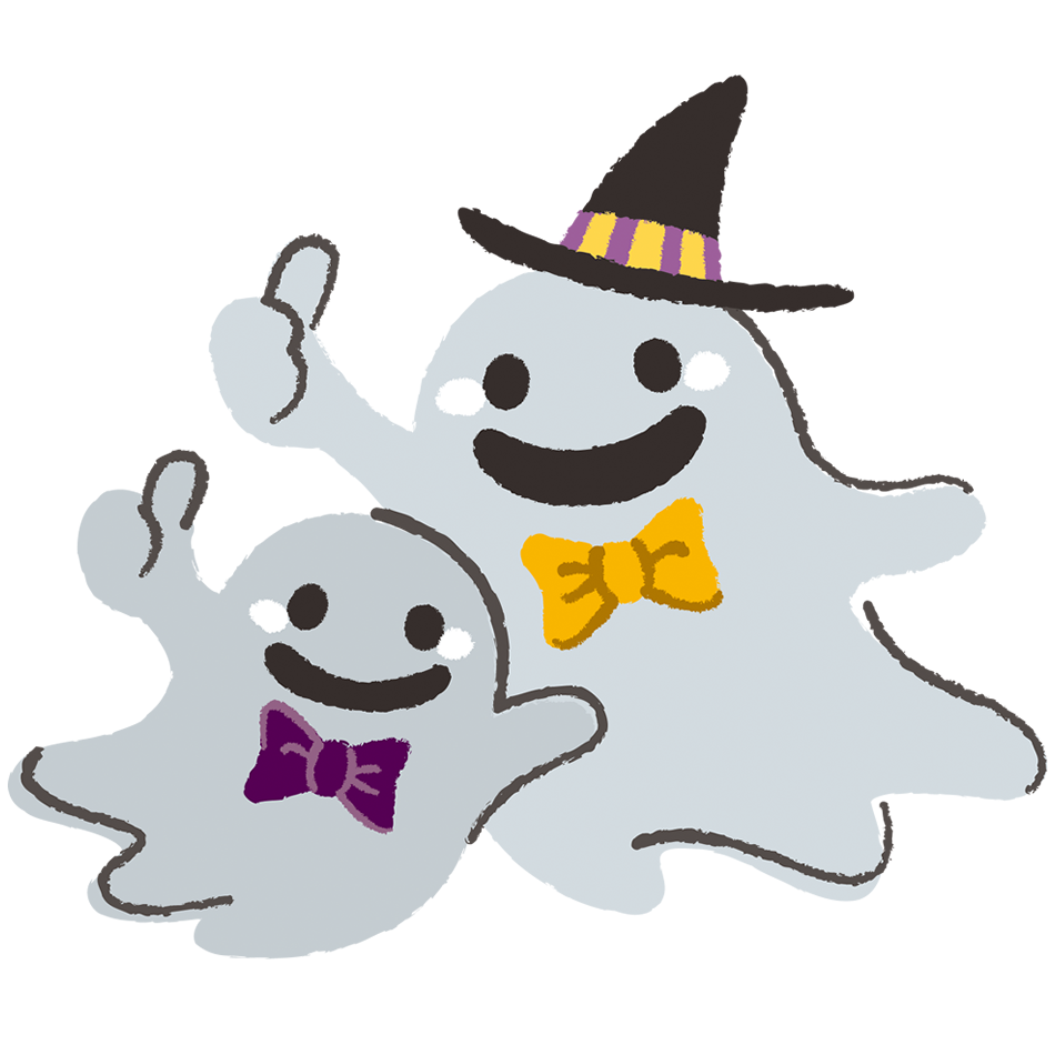 ハロウィーン お化け イラスト詳細 7位