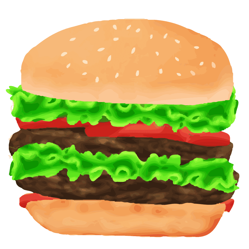 ハンバーガー フリー 素材詳細 7位