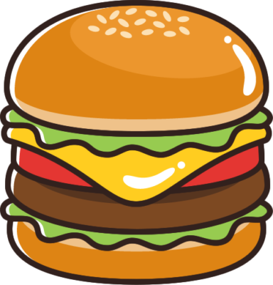 ハンバーガー 絵詳細 9位