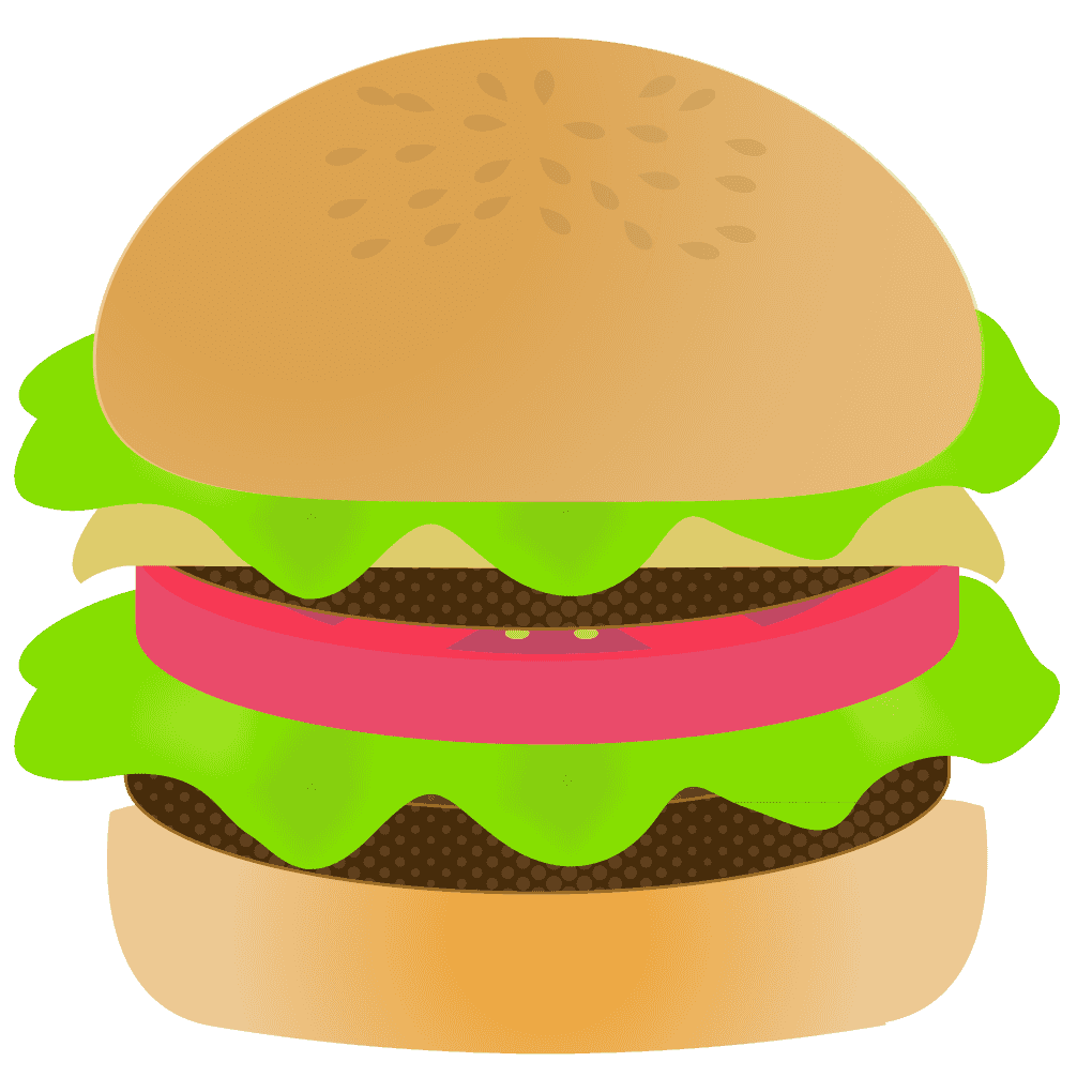 ハンバーガー 絵詳細 5位