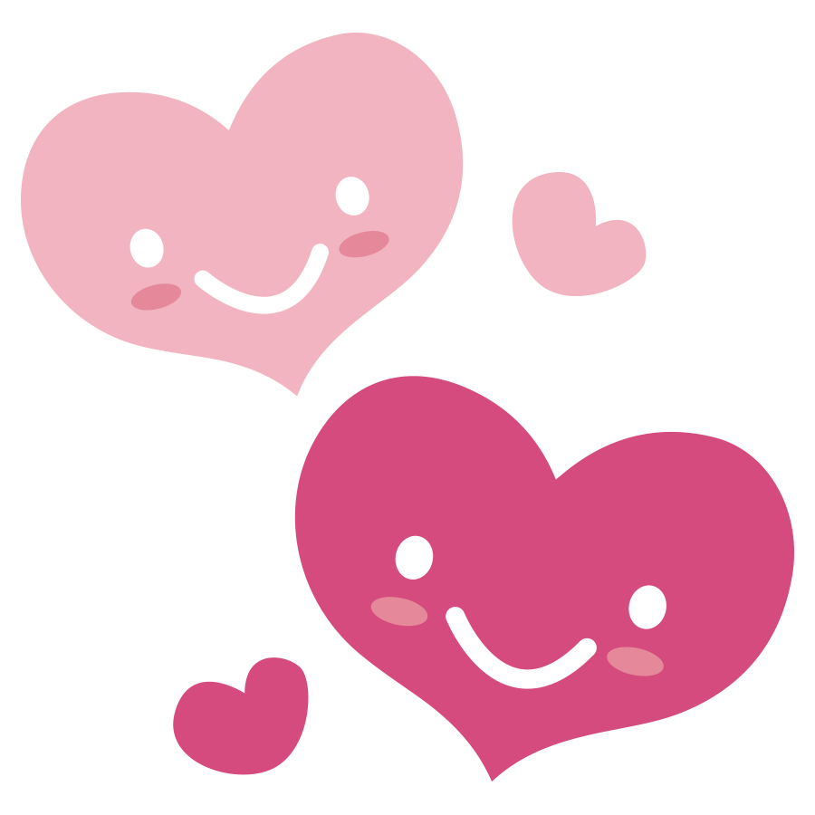 ハート かわいい イラスト詳細 2位