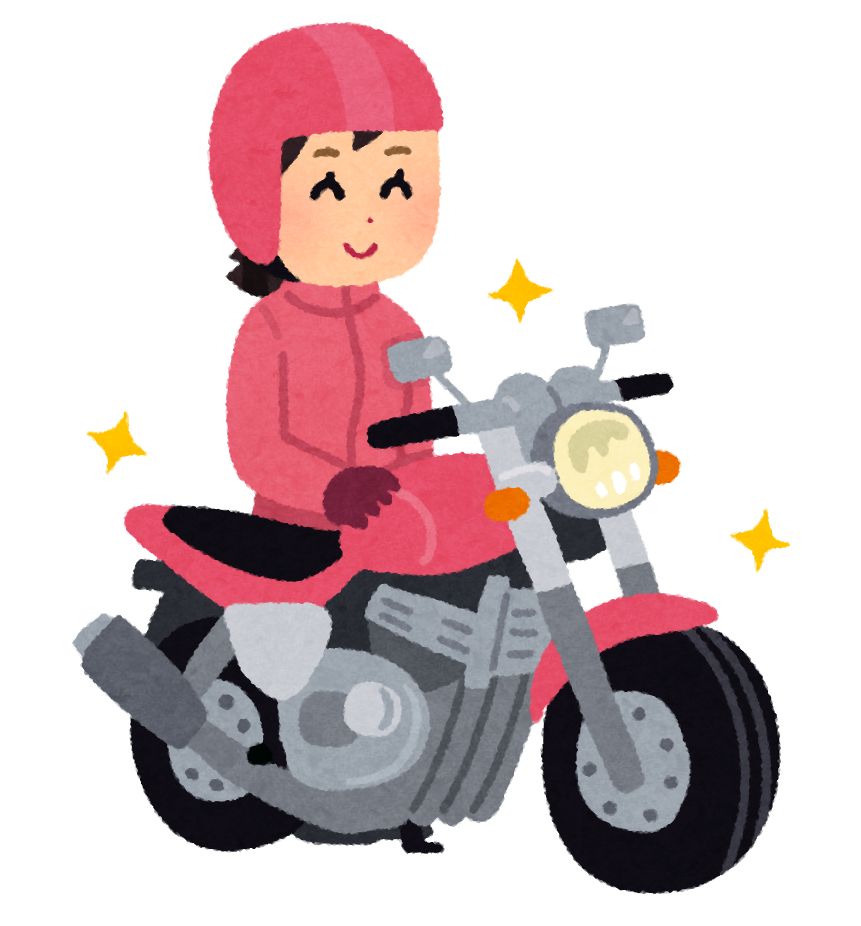 バイク イラスト フリー詳細 9位