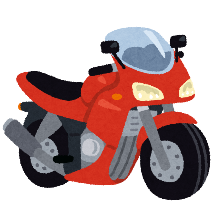バイク イラスト フリー詳細 3位