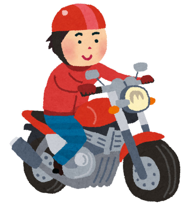 バイク イラスト フリー詳細 4位