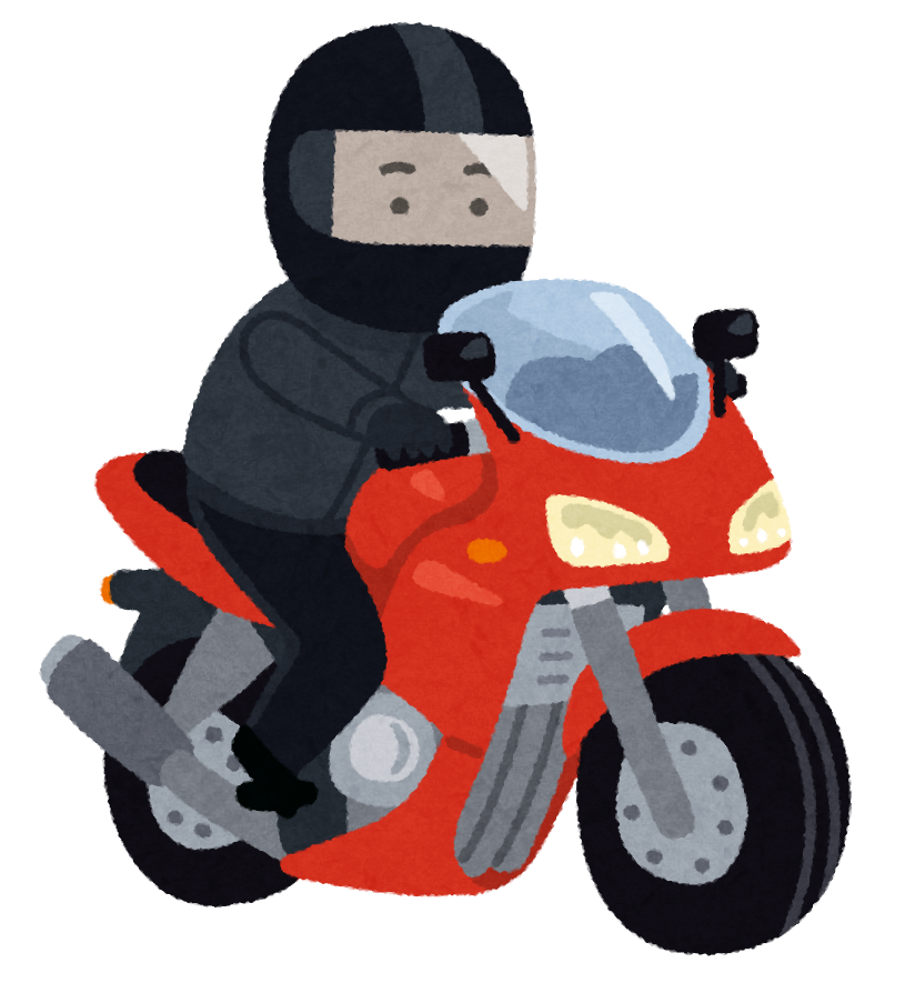 バイク イラスト フリー詳細 7位