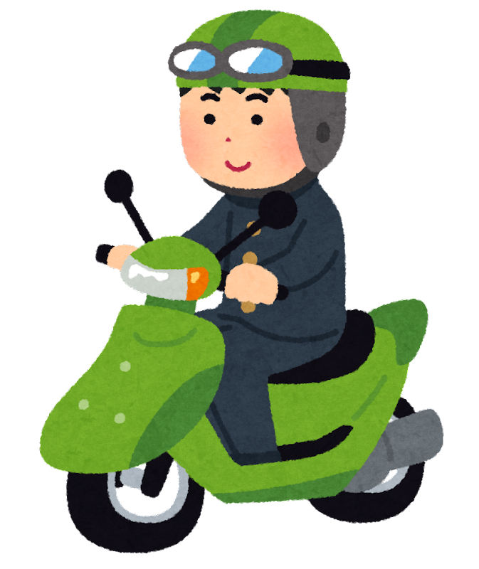 バイク イラスト フリー詳細 8位