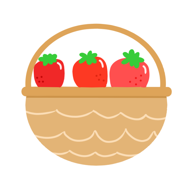 バスケット イラスト かご詳細 7位