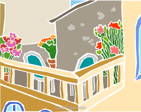 バルコニー イラスト詳細 2位