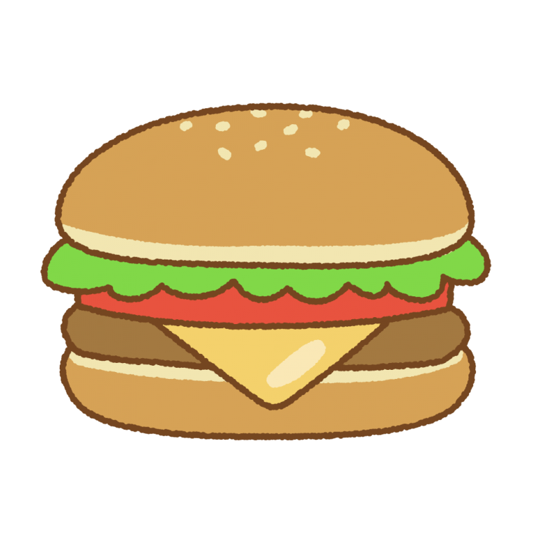 バーガー イラスト詳細 2位
