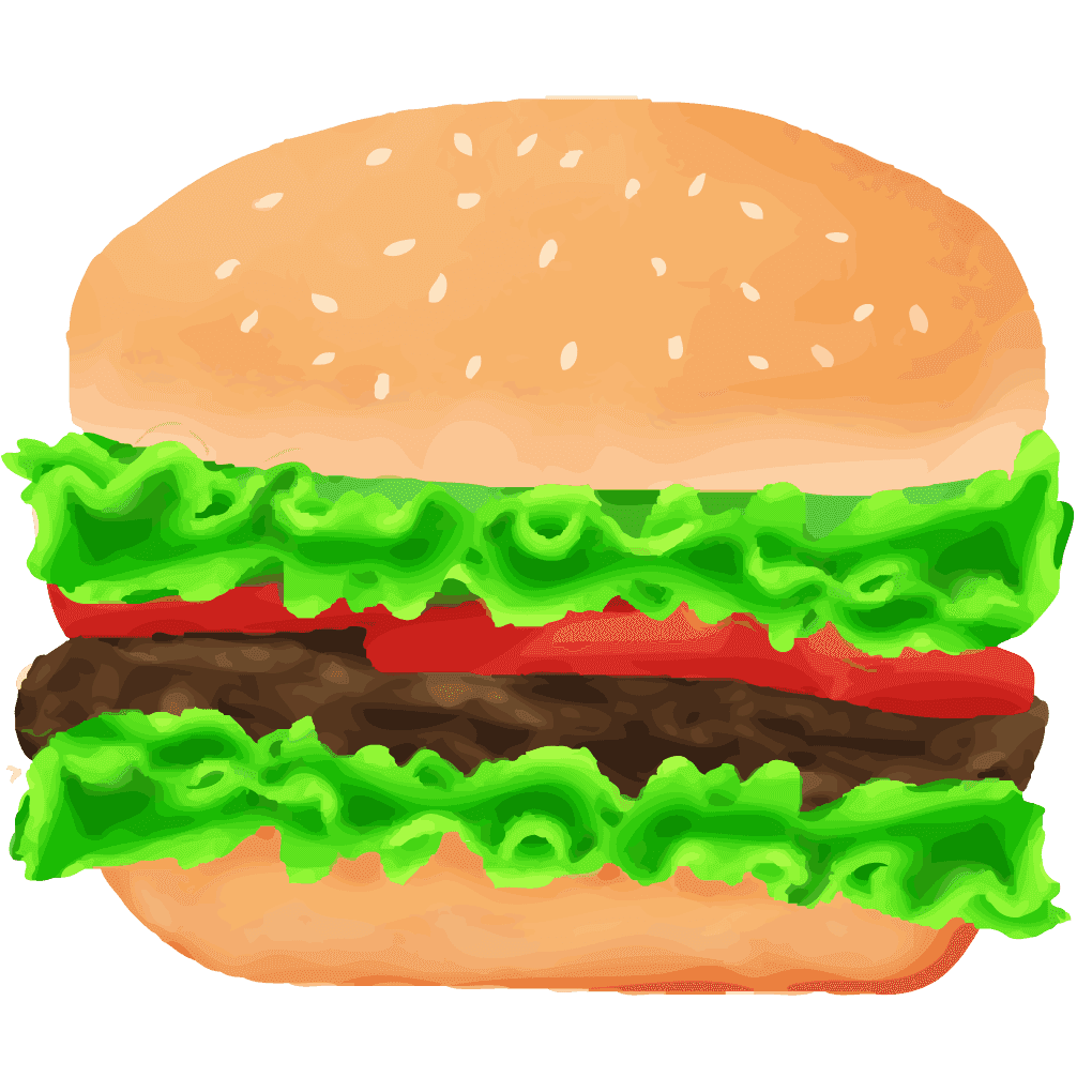バーガー イラスト詳細 5位