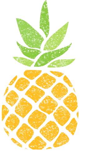 パイナップル イラスト 手書き詳細 2位
