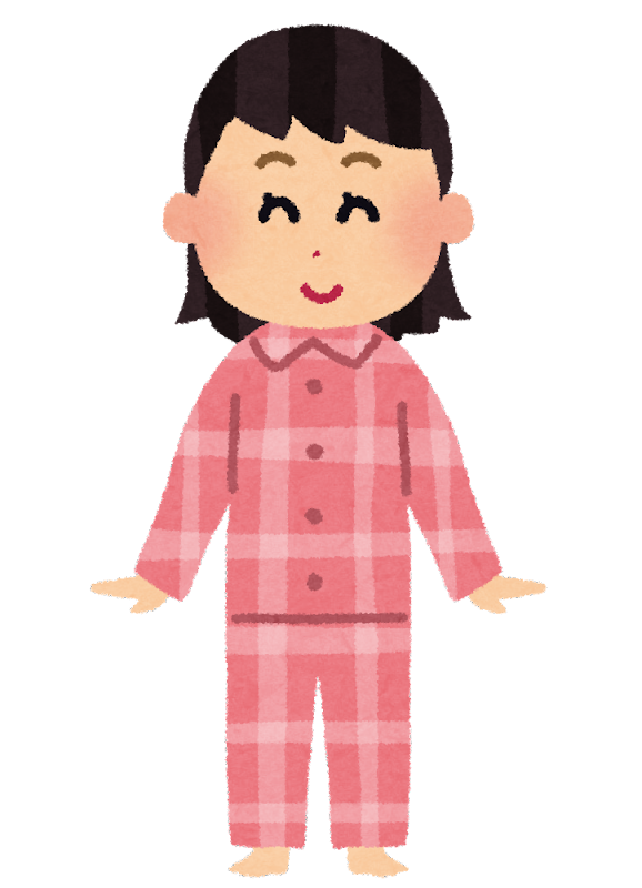 パジャマ イラスト かわいい詳細 2位