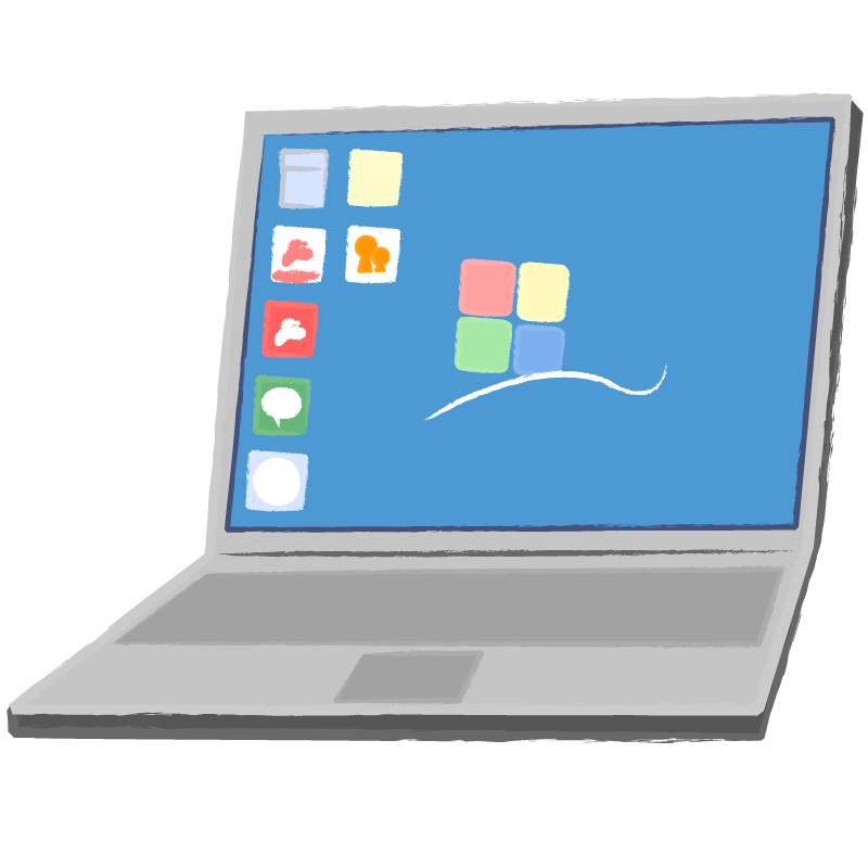 パソコン イラスト フリー詳細 5位