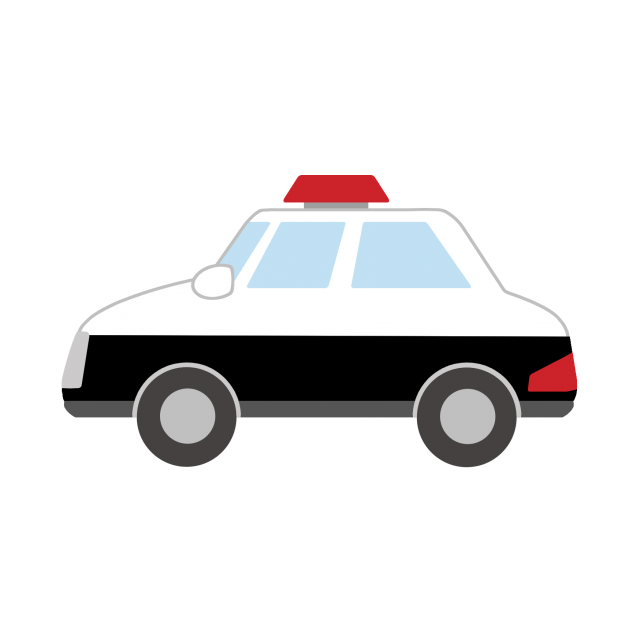 パトカー フリー 素材詳細 8位
