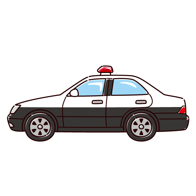 パトカー 絵詳細 8位