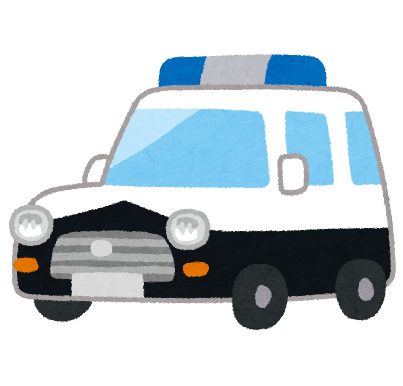 パトカー 絵詳細 4位