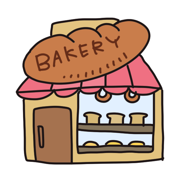 パン 屋 イラスト詳細 2位