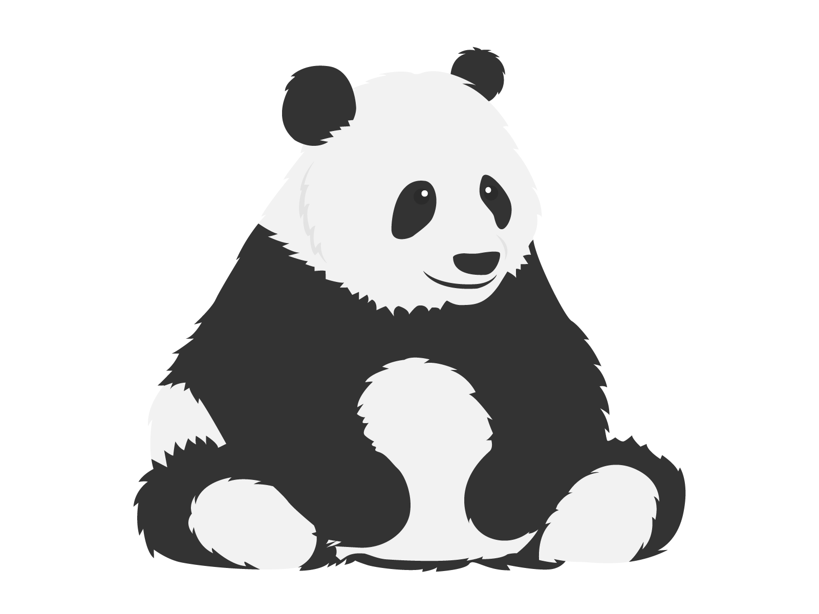 パンダ イラスト リアル詳細 12位