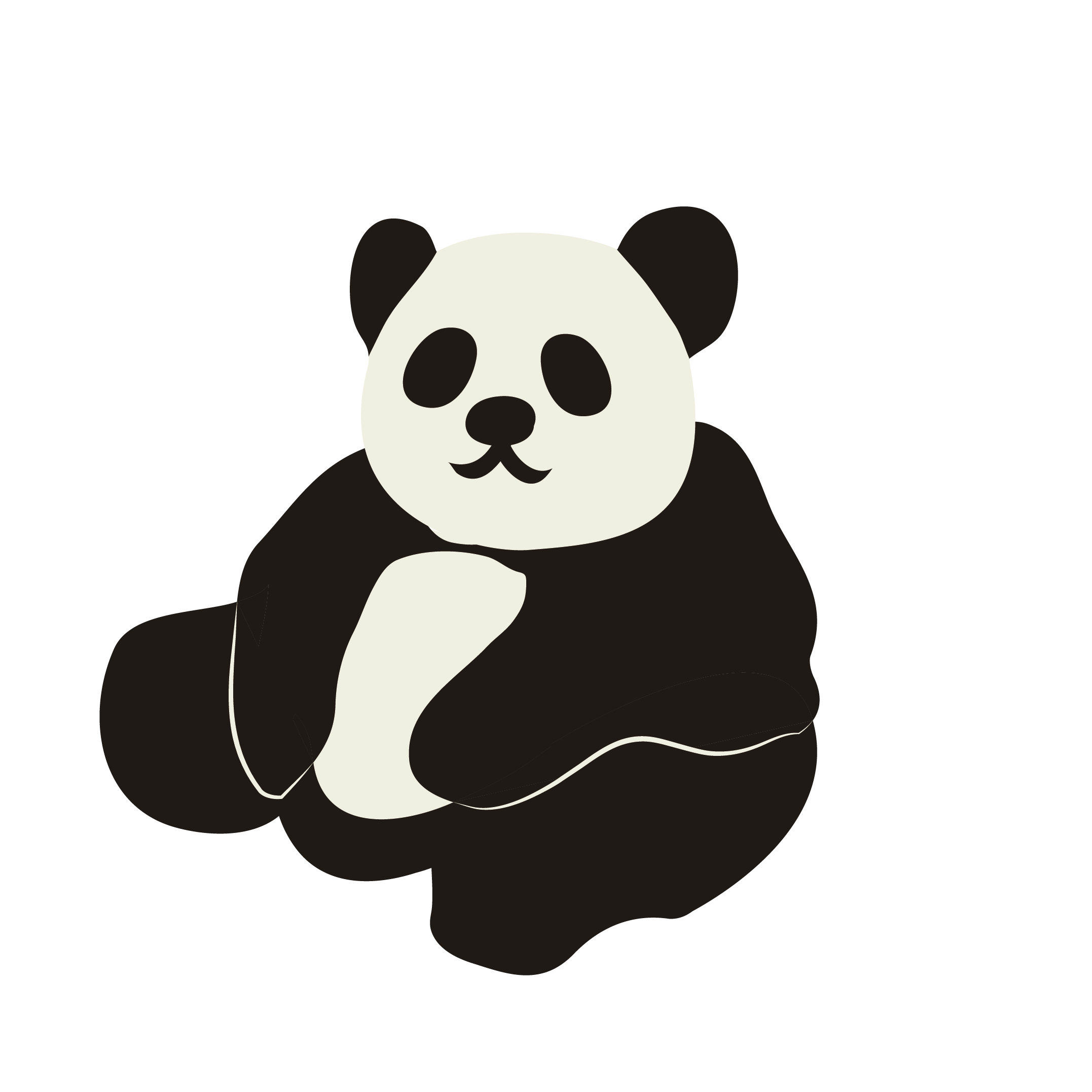 パンダ イラスト 無料 かわいい詳細 6位