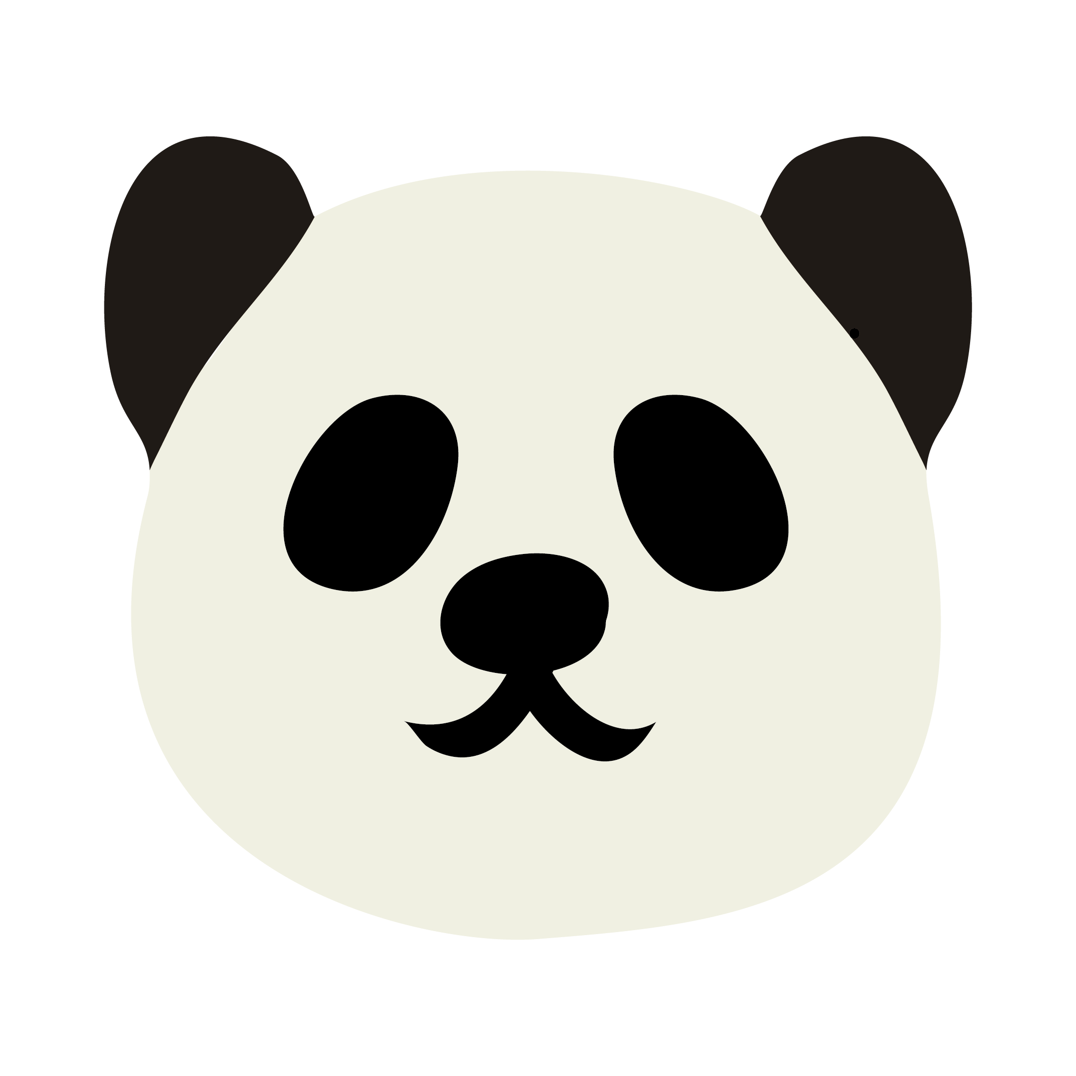 パンダ フリー 素材詳細 4位