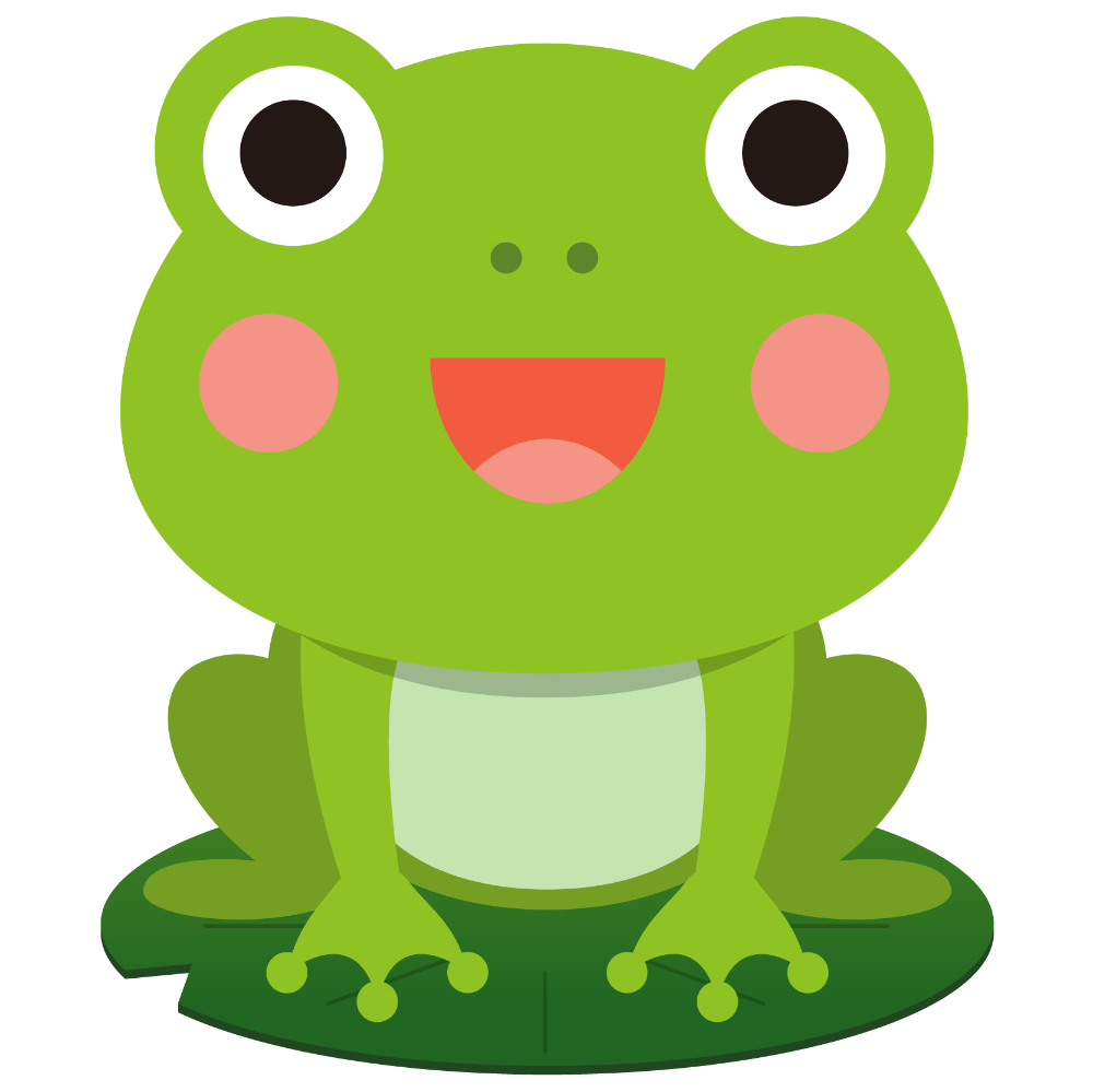 ヒキガエル イラスト詳細 10位