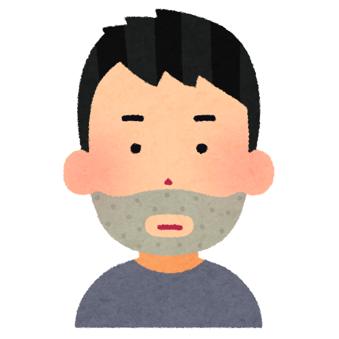 ヒゲ おじさん イラスト詳細 8位