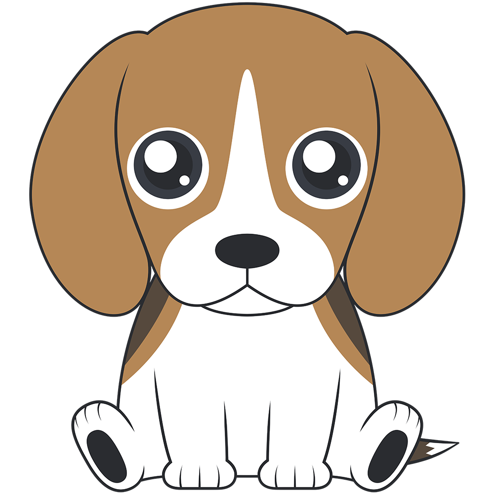 ビーグル 犬 イラスト詳細 2位