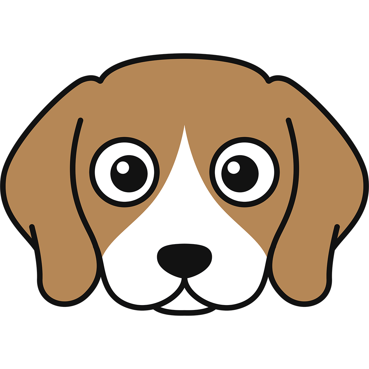ビーグル 犬 イラスト詳細 11位
