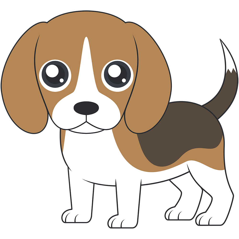 ビーグル 犬 イラスト詳細 12位