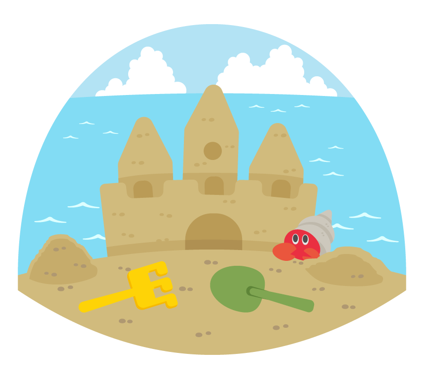 ビーチ イラスト詳細 6位