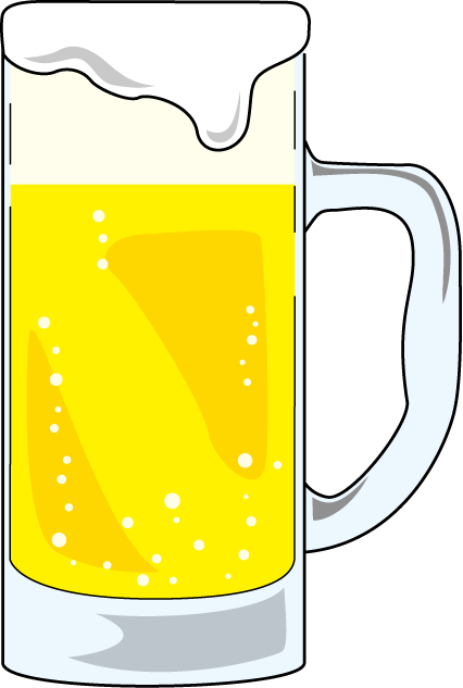 ビール イラスト 無料詳細 9位