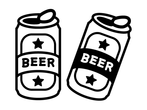 ビール 缶 イラスト詳細 10位