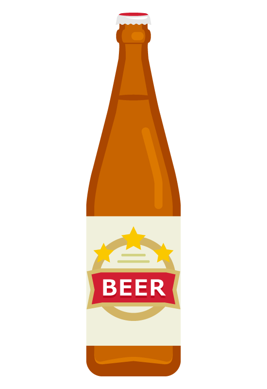 ビール瓶 イラスト - KibrisPDR