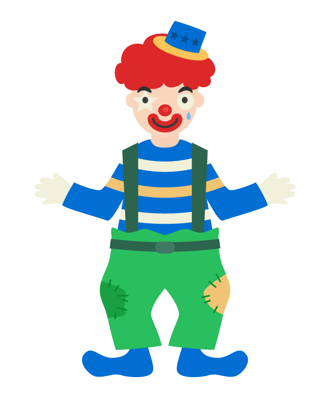 ピエロ イラスト かっこいい詳細 12位
