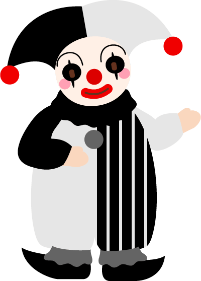 ピエロ イラスト かっこいい詳細 7位