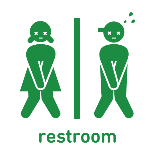 ピクトグラム トイレ詳細 3位