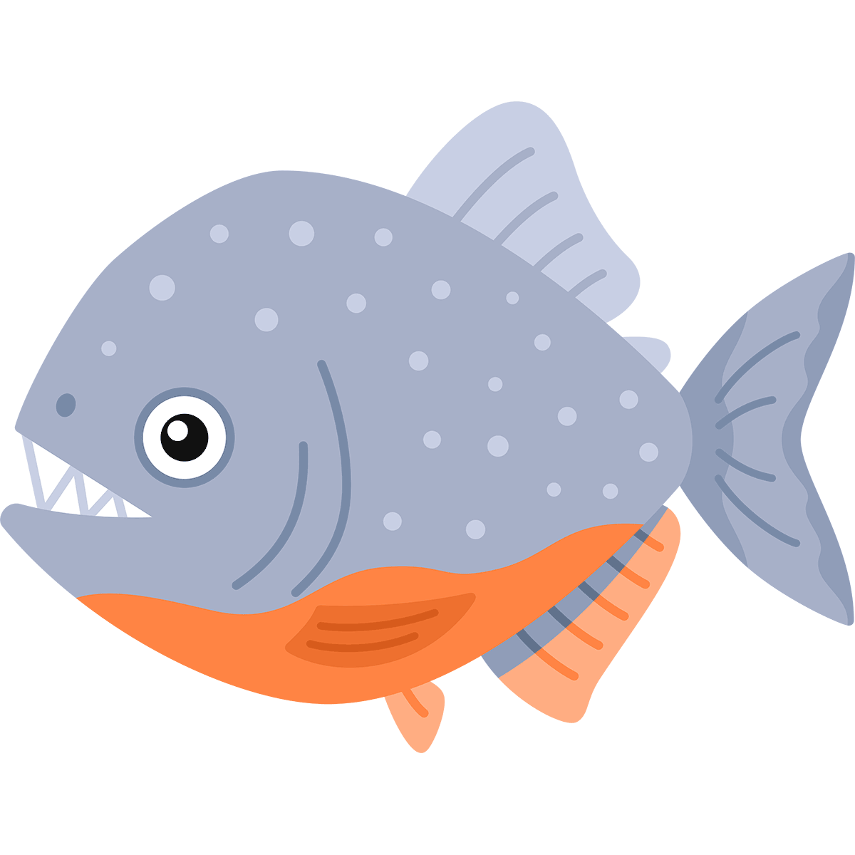 ピラニア イラスト詳細 2位