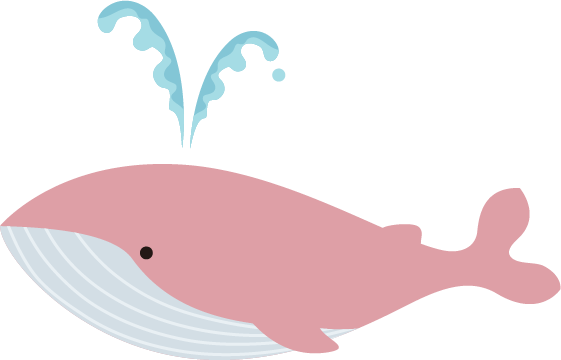 ピンク の クジラ詳細 6位