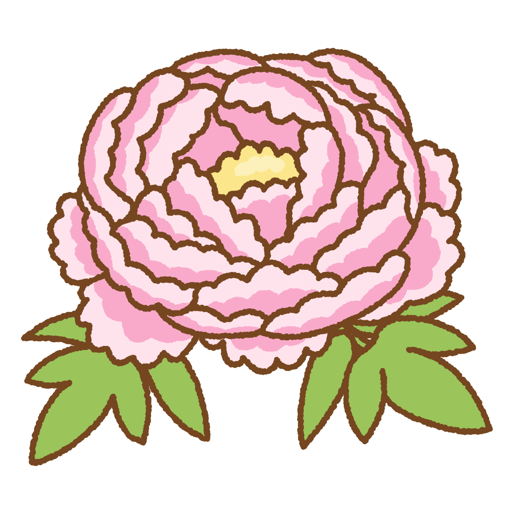 ピンク の 花 イラスト詳細 8位