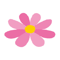 ピンク の 花 イラスト詳細 4位