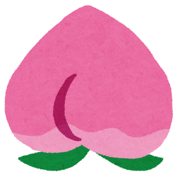 ピーチ イラスト 簡単詳細 14位