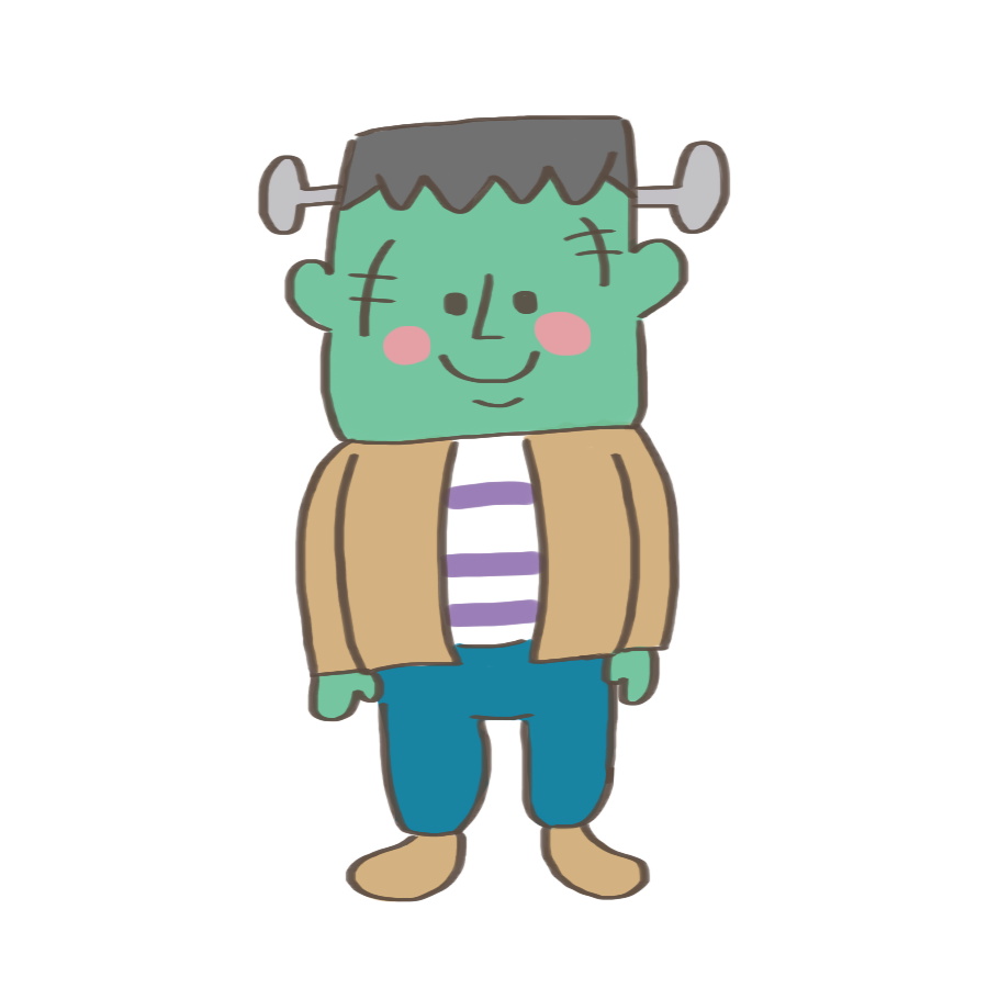 フランケン シュタイン イラスト かわいい - KibrisPDR